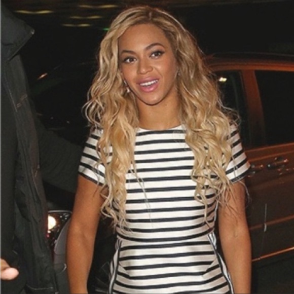 Topshop dress satin striped size 4 mini dress - Picture 4 of 7